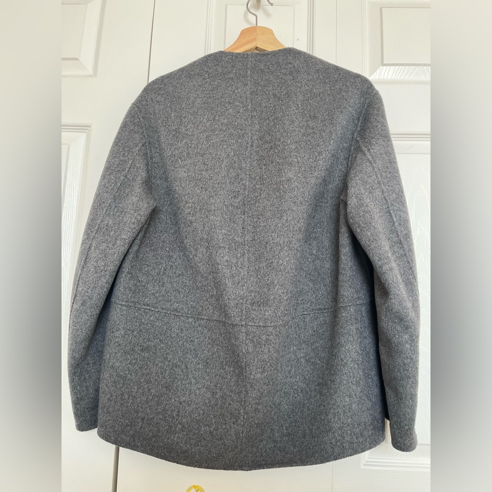 Cos double faced wool blouse top - Picture 4 of 7